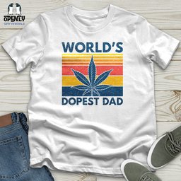 Worlds Dopest Dad Softstyle Tee Gift For Dad