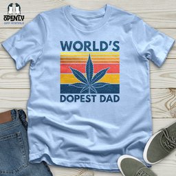 Worlds Dopest Dad Softstyle Tee Gift For Dad