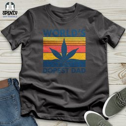 Worlds Dopest Dad Softstyle Tee Gift For Dad