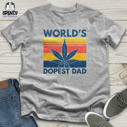 Worlds Dopest Dad Softstyle Tee Gift For Dad