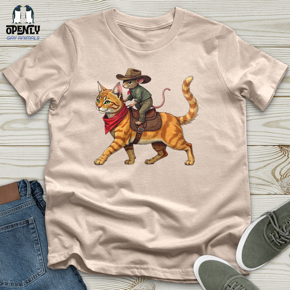 Sheriff Whiskers And The Saddle Mouse Unisex T Shirt Gift For Animal Lover