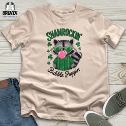 Shamrockin Unisex T Shirt Gift For Animal Lover