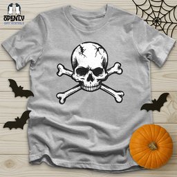 Skull Crossbones Unisex T Shirt Gift For Animal Lover