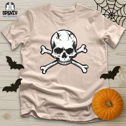 Skull Crossbones Unisex T Shirt Gift For Animal Lover