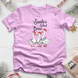 Santas Silliest Goose Unisex T Shirt Gift For Animal Lover