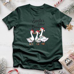 Santas Silliest Goose Unisex T Shirt Gift For Animal Lover