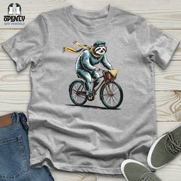 Sloth Riding Cycle Unisex T Shirt Gift For Animal Lover