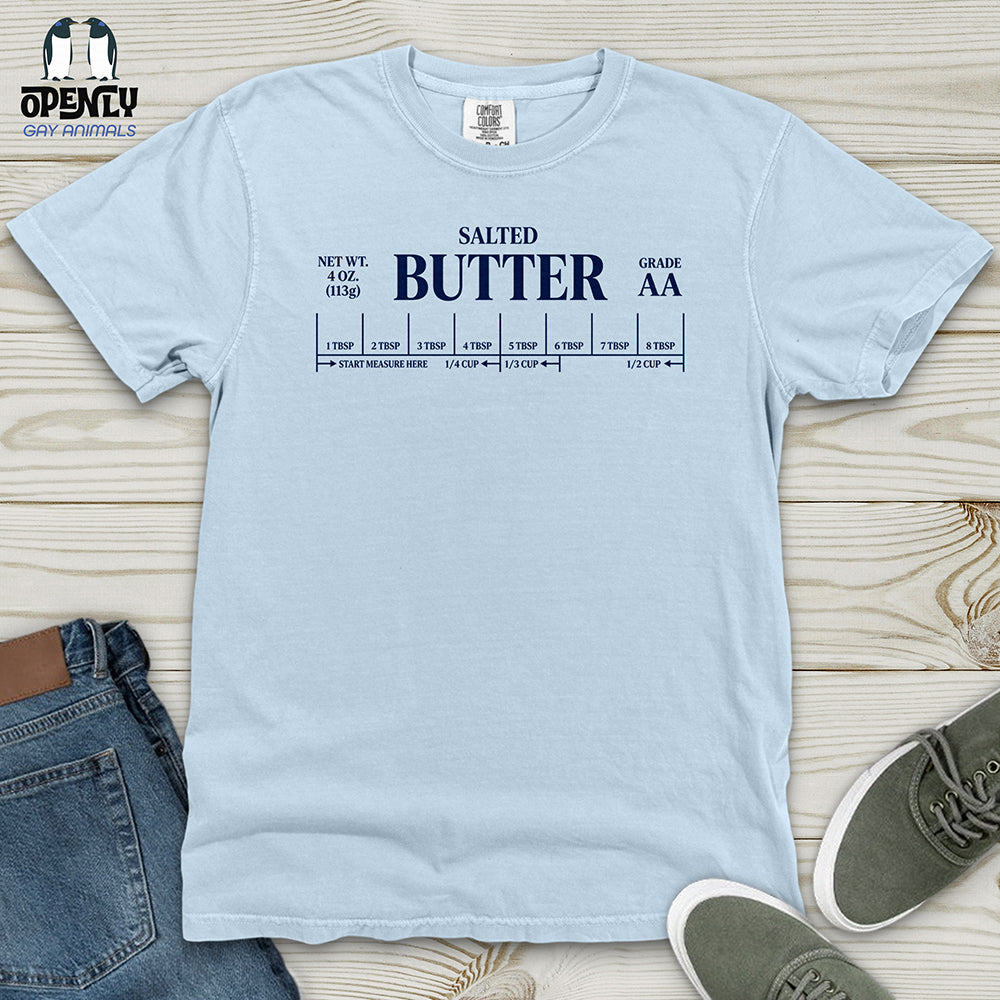 Salted Butter Heavy Cotton Comfort Colors Tee Gift For Animal Lover