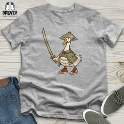 Samurai Goose Softstyle Tee Gift For Animal Lover