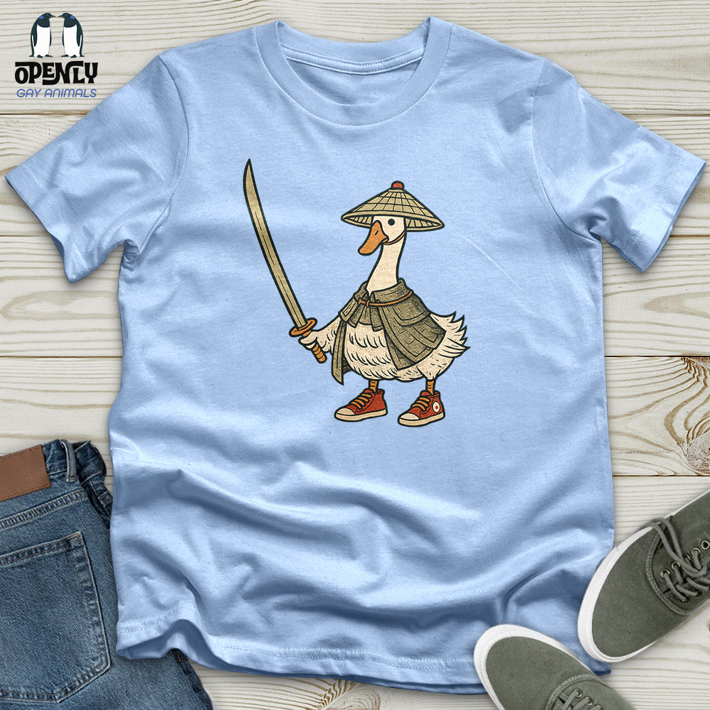 Samurai Goose Softstyle Tee Gift For Animal Lover