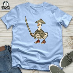 Samurai Goose Softstyle Tee Gift For Animal Lover