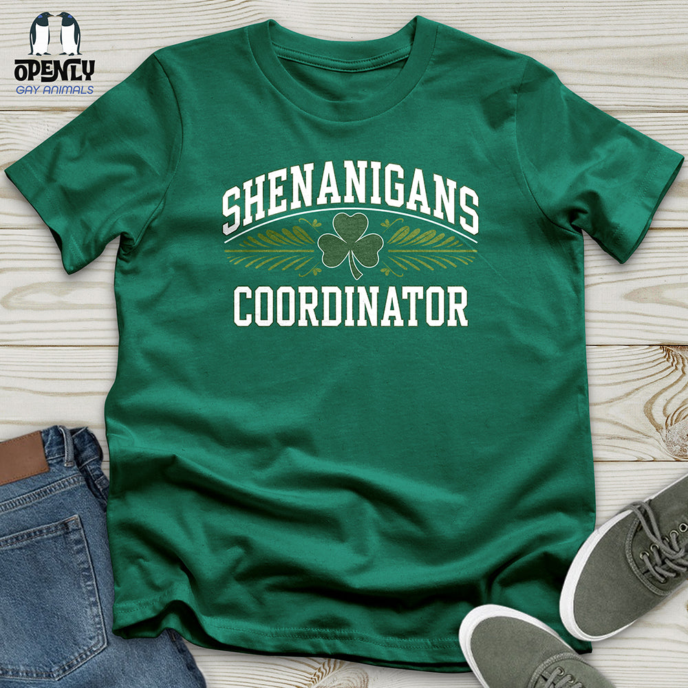 Shenanigans Coordinator Unisex T Shirt Gift For Animal Lover