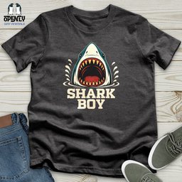 Shark Boy Unisex T Shirt Gift For Animal Lover