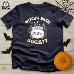 Witchs Brew Society Unisex T Shirt Gift For Animal Lover