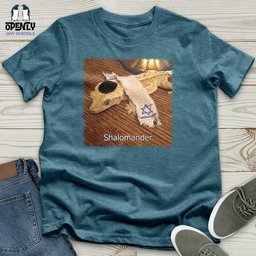 Shalomander Unisex T Shirt Gift For Animal Lover