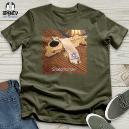 Shalomander Unisex T Shirt Gift For Animal Lover