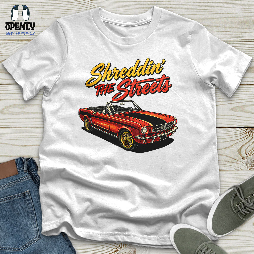 Shreddin The Streets Unisex T Shirt Gift For Animal Lover
