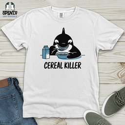 Cereal Killer Heavy Cotton Comfort Colors Tee Gift For Animal Lover