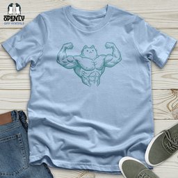 Cat Flex Body Unisex T Shirt Gift For Cat Lover