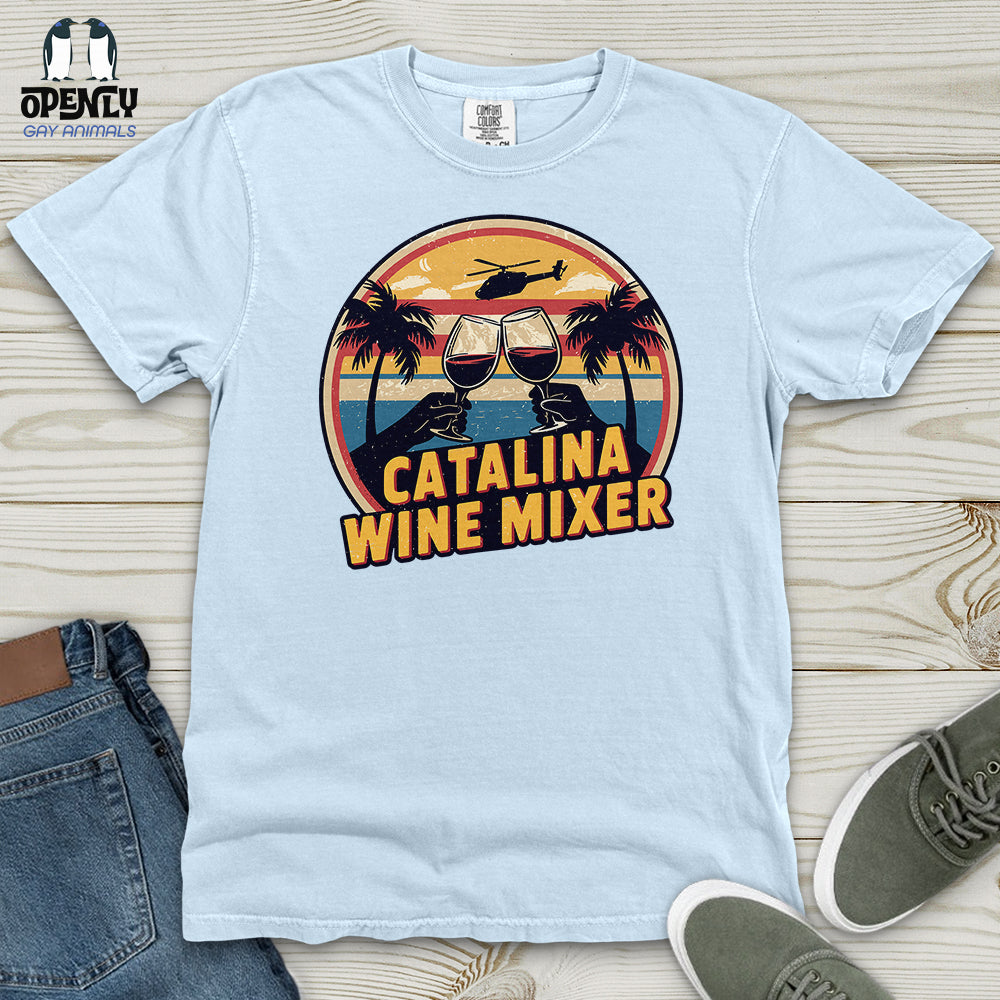 Catalina Wine Mixer Heavy Cotton Comfort Colors Tee Gift For Animal Lover