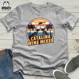 Catalina Wine Mixer Softstyle Tee Gift For Animal Lover