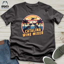 Catalina Wine Mixer Softstyle Tee Gift For Animal Lover