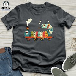 Caterpillar Locomotive Adventure Unisex T Shirt Gift For Animal Lover