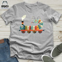 Caterpillar Locomotive Adventure Unisex T Shirt Gift For Animal Lover
