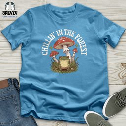 Chillin In The Forest Unisex T Shirt Gift For Animal Lover