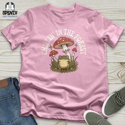 Chillin In The Forest Unisex T Shirt Gift For Animal Lover