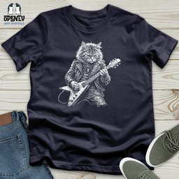 Cat Rockstar Unisex T Shirt Gift For Cat Lover