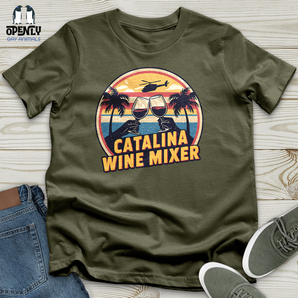 Catalina Wine Mixer Unisex T Shirt Gift For Animal Lover