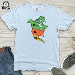 Canada USA Mexico Heavy Cotton Comfort Colors Tee Gift For Animal Lover