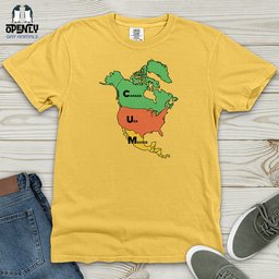 Canada USA Mexico Heavy Cotton Comfort Colors Tee Gift For Animal Lover