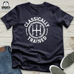 Classically Trained Unisex T Shirt Gift For Animal Lover
