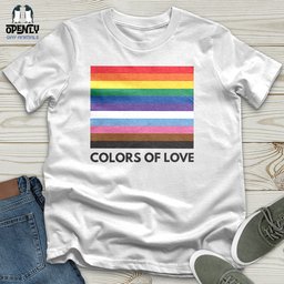 Colors Of Love Unisex T Shirt Gift For Animal Lover