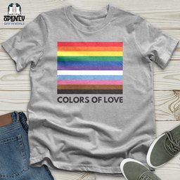 Colors Of Love Unisex T Shirt Gift For Animal Lover