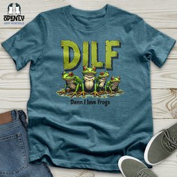 Dilf Unisex T Shirt Gift For Animal Lover