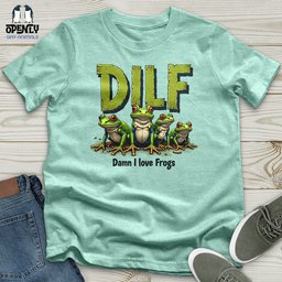 Dilf Unisex T Shirt Gift For Animal Lover