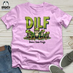 Dilf Unisex T Shirt Gift For Animal Lover