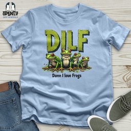 Dilf Unisex T Shirt Gift For Animal Lover