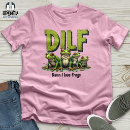 Dilf Unisex T Shirt Gift For Animal Lover