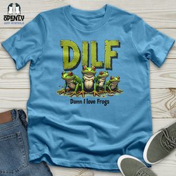 Dilf Unisex T Shirt Gift For Animal Lover