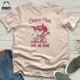 Country Toad Take Me Home Unisex T Shirt Gift For Frog Lover