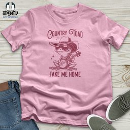 Country Toad Take Me Home Unisex T Shirt Gift For Frog Lover