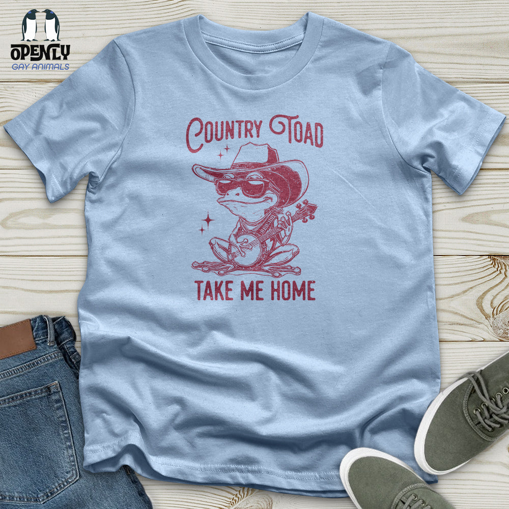Country Toad Take Me Home Unisex T Shirt Gift For Frog Lover