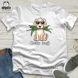Corn Dog Unisex T Shirt Gift For Dog Lover