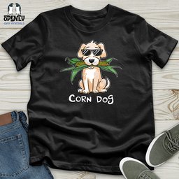 Corn Dog Unisex T Shirt Gift For Dog Lover