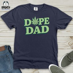 Dope Dad Heavy Cotton Comfort Colors Tee Gift For Dad