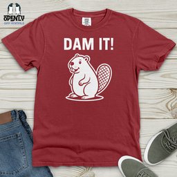 Dam IT Heavy Cotton Comfort Colors Tee Gift For Animal Lover